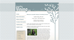 Desktop Screenshot of jenvining.ca
